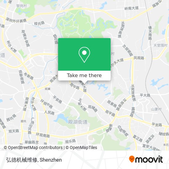 弘德机械维修 map