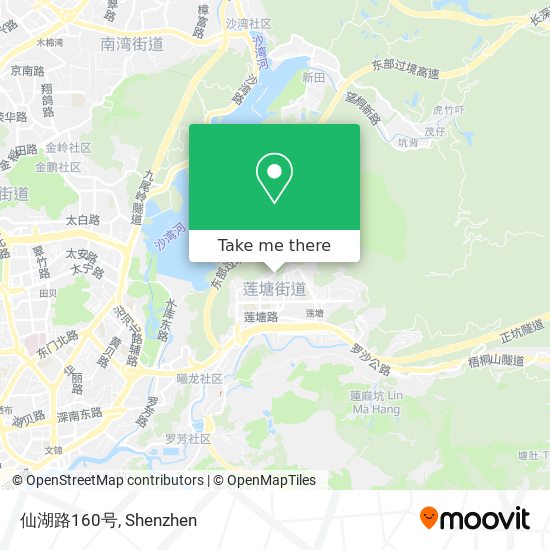 仙湖路160号 map