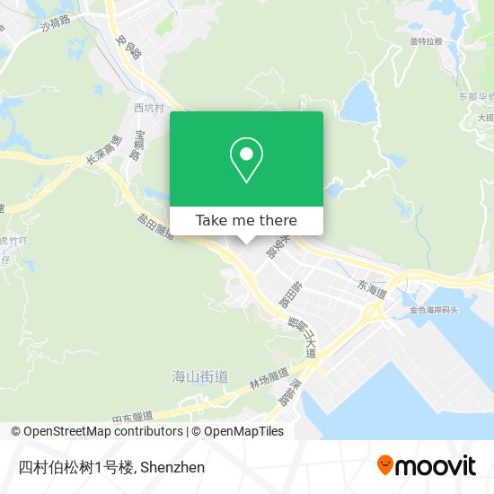 四村伯松树1号楼 map