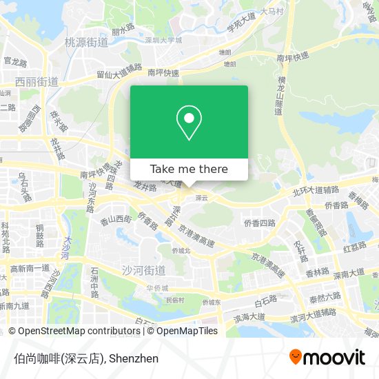 伯尚咖啡(深云店) map