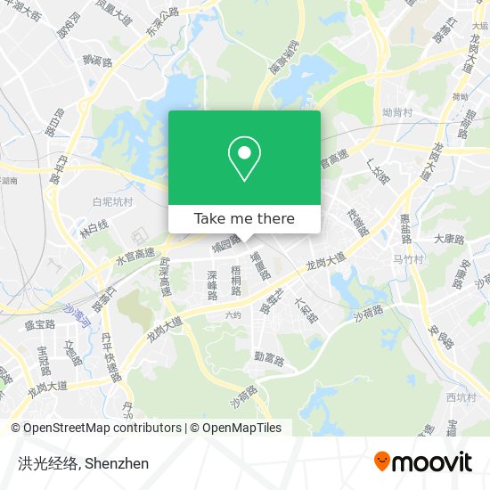 洪光经络 map
