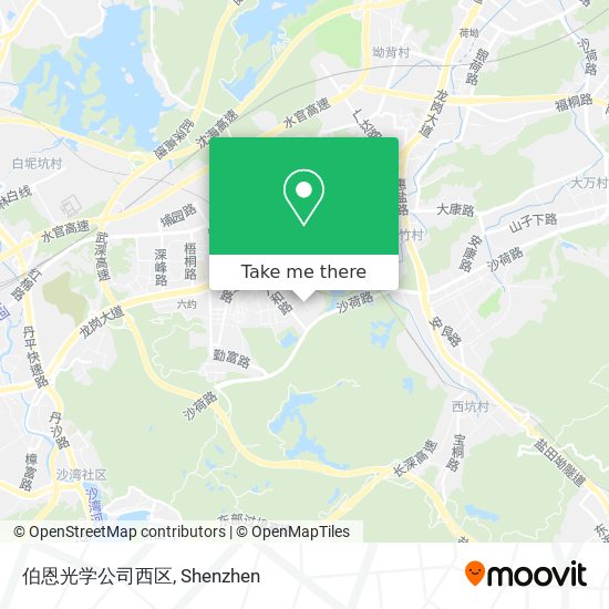 伯恩光学公司西区 map
