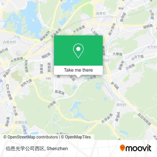 伯恩光学公司西区 map