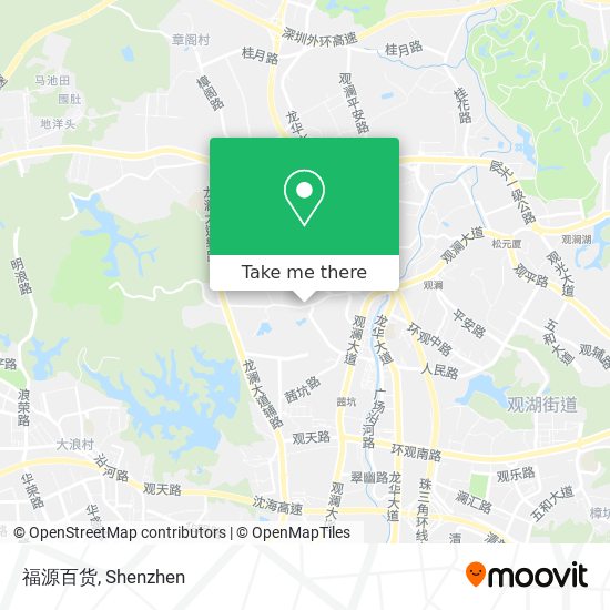 福源百货 map