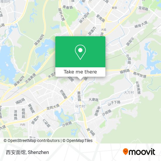 西安面馆 map