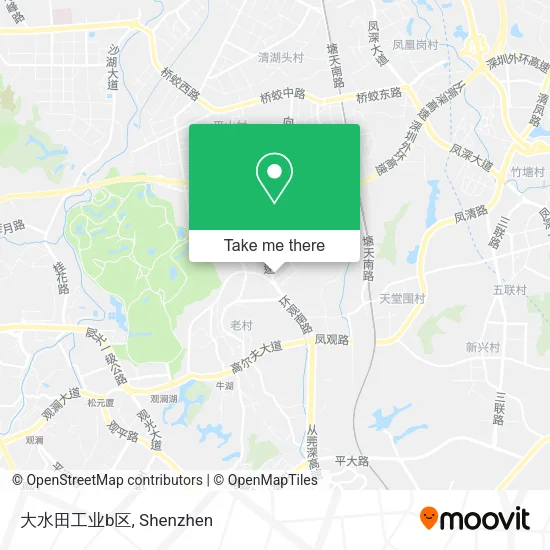 大水田工业b区 map