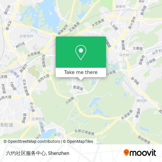 六约社区服务中心 map