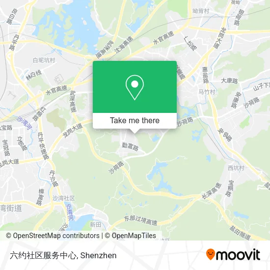 六约社区服务中心 map