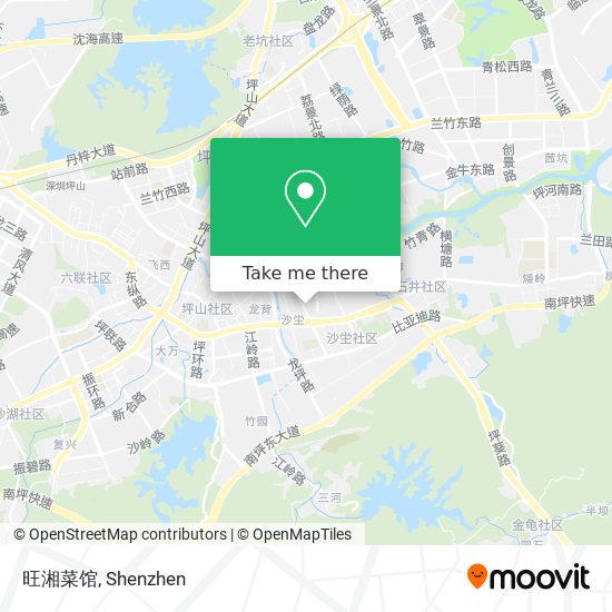 旺湘菜馆 map