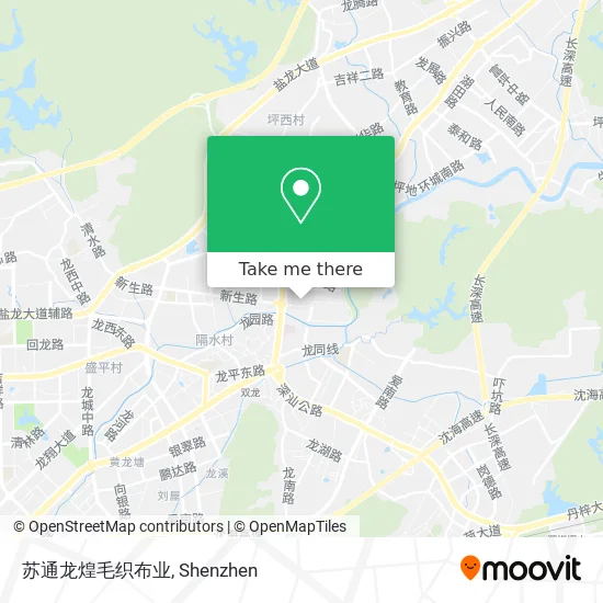 苏通龙煌毛织布业 map