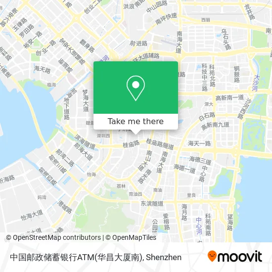 中国邮政储蓄银行ATM(华昌大厦南) map