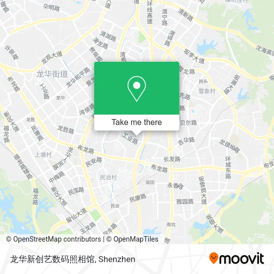 龙华新创艺数码照相馆 map
