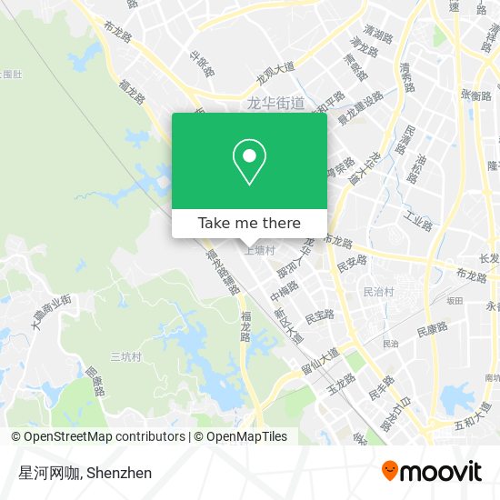 星河网咖 map