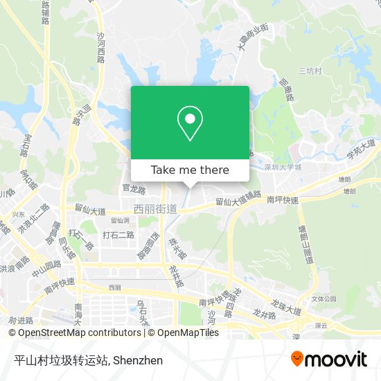 平山村垃圾转运站 map