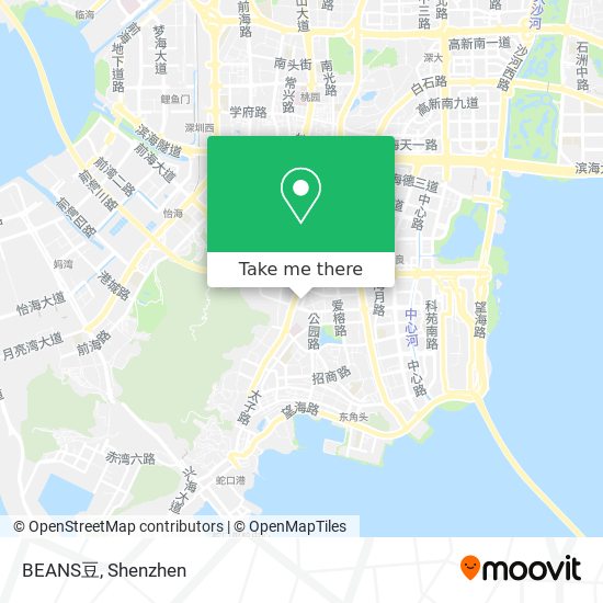 BEANS豆 map