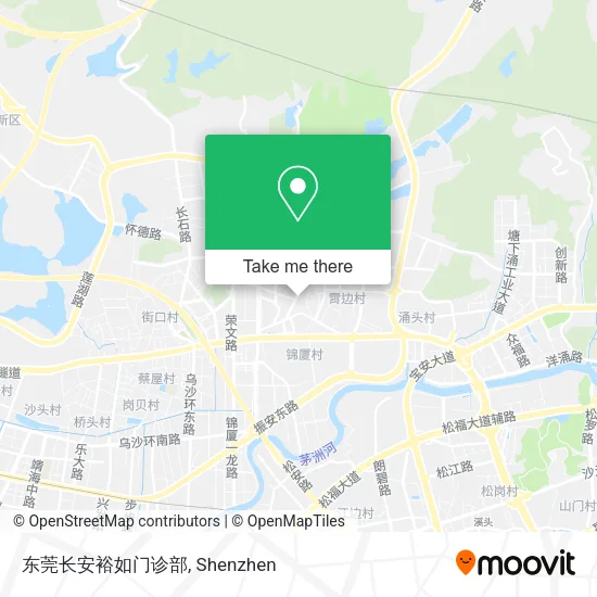 东莞长安裕如门诊部 map