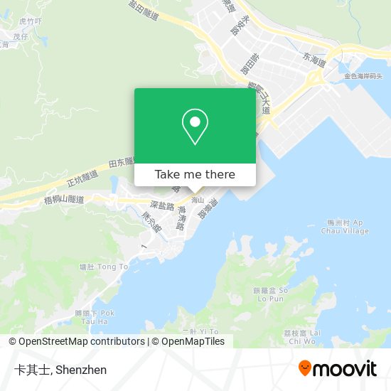 卡其士 map
