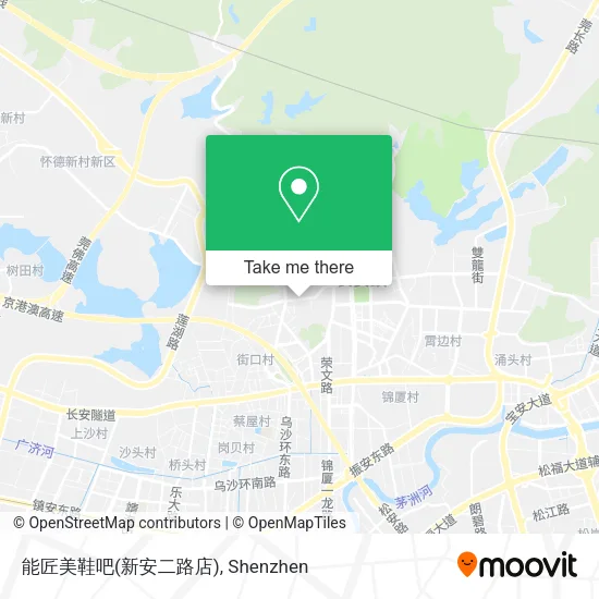 能匠美鞋吧(新安二路店) map