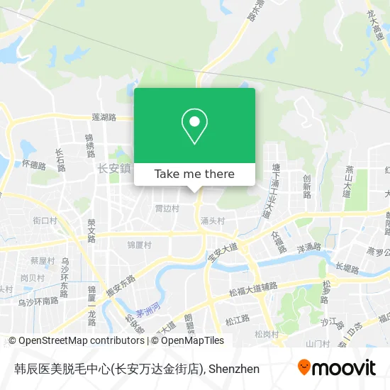 韩辰医美脱毛中心(长安万达金街店) map
