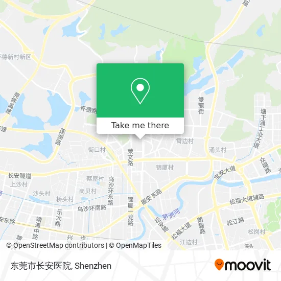 东莞市长安医院 map