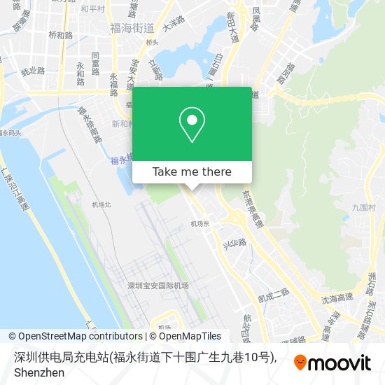 深圳供电局充电站(福永街道下十围广生九巷10号) map