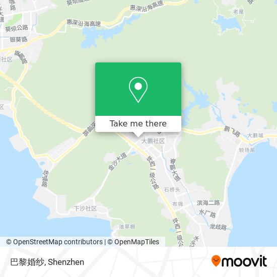 巴黎婚纱 map