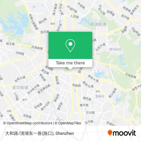 大和路/清湖东一巷(路口) map