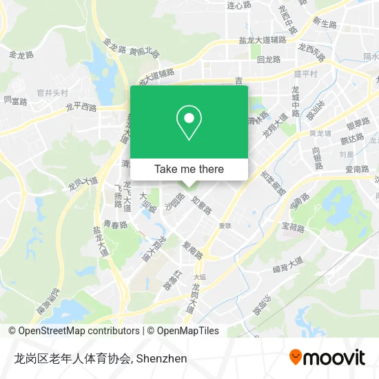龙岗区老年人体育协会 map
