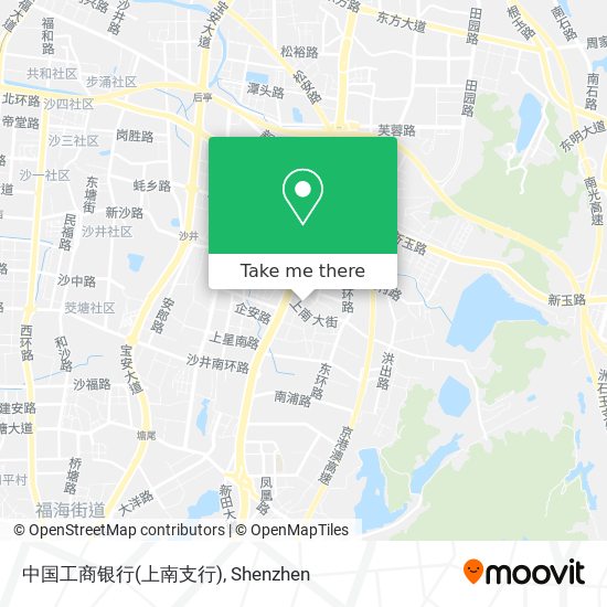 中国工商银行(上南支行) map
