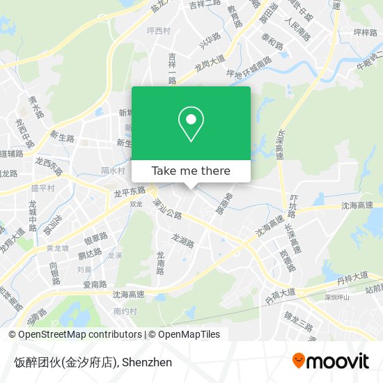 饭醉团伙(金汐府店) map