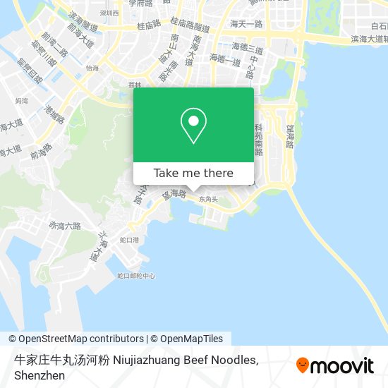 牛家庄牛丸汤河粉 Niujiazhuang Beef Noodles map
