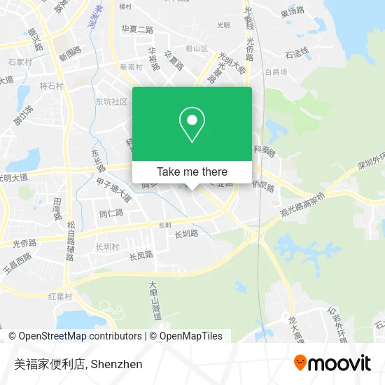 美福家便利店 map