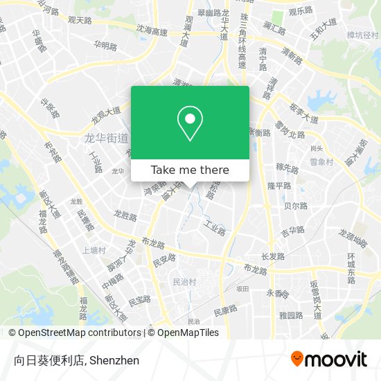 向日葵便利店 map