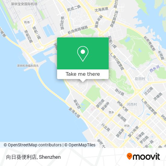 向日葵便利店 map