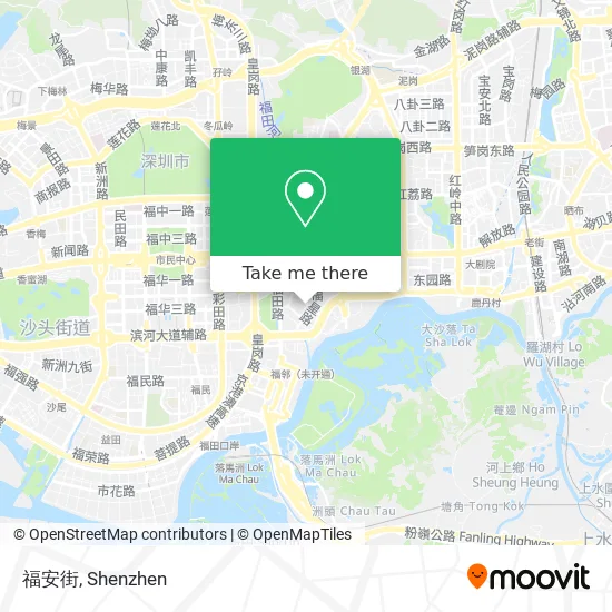 福安街 map