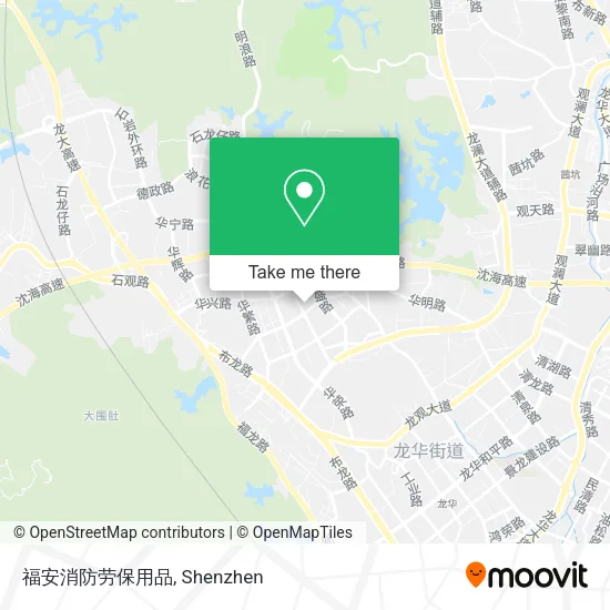 福安消防劳保用品 map