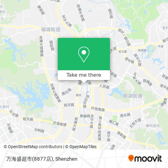 万海盛超市(8877店) map