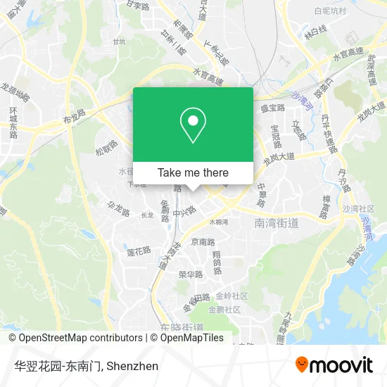 华翌花园-东南门 map