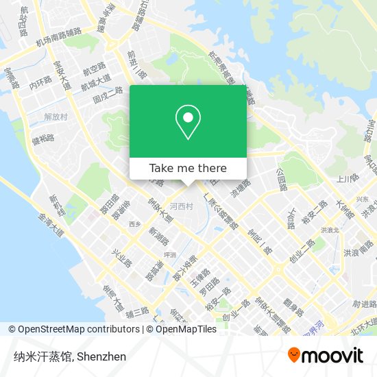 纳米汗蒸馆 map