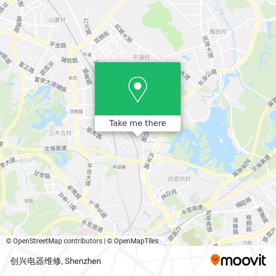 创兴电器维修 map