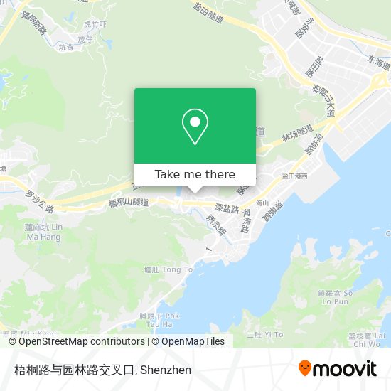 梧桐路与园林路交叉口 map