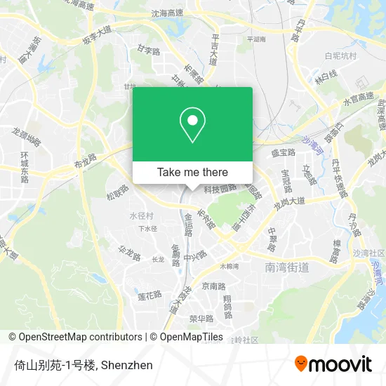 倚山别苑-1号楼 map