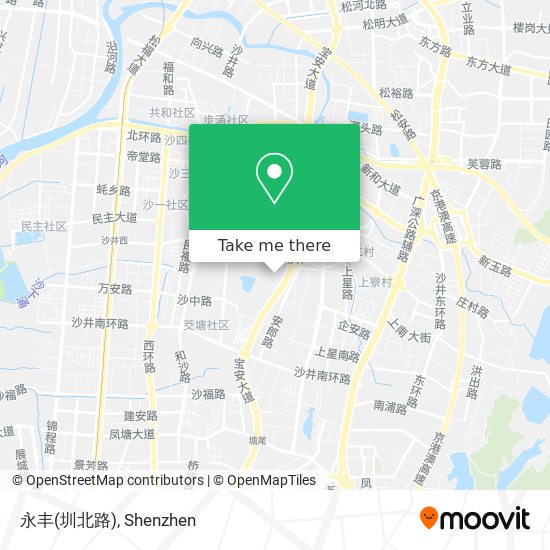 永丰(圳北路) map