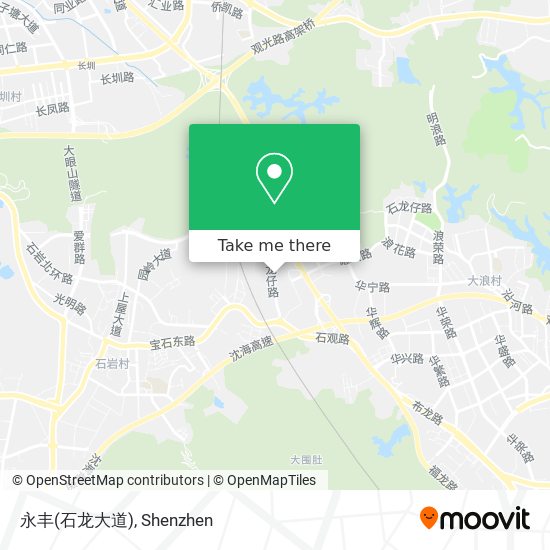 永丰(石龙大道) map