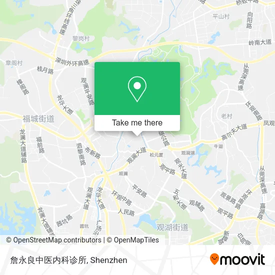 詹永良中医内科诊所 map