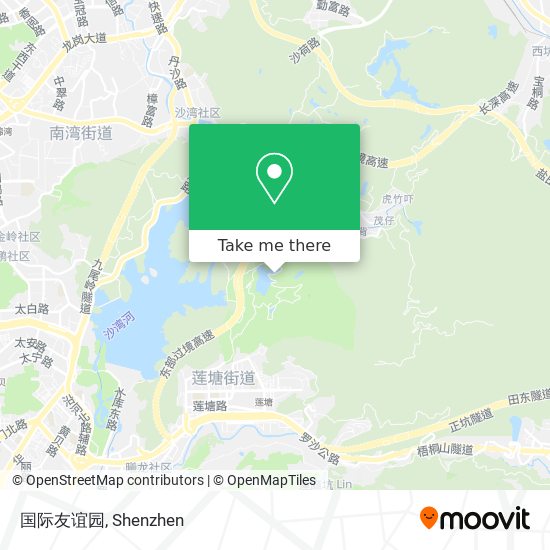 国际友谊园 map