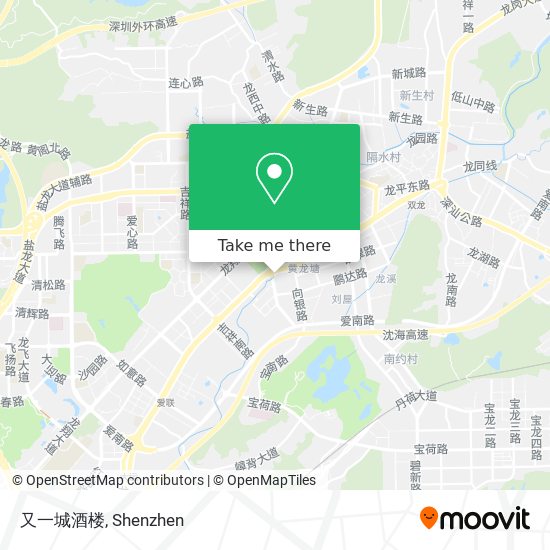 又一城酒楼 map