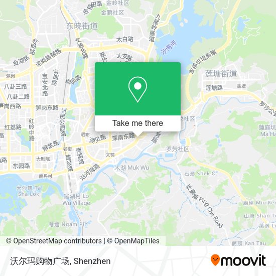 沃尔玛购物广场 map