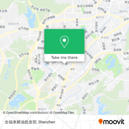 全福来粮油批发部 map