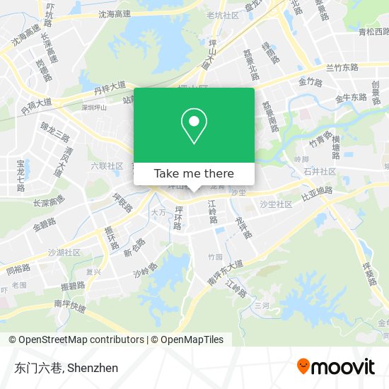 东门六巷 map